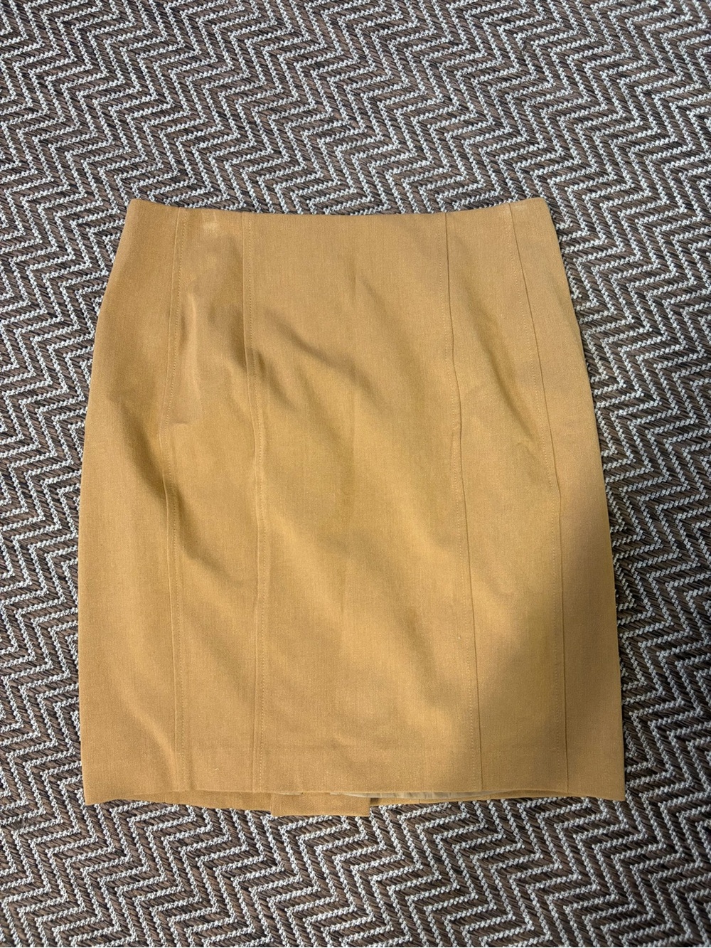 Express Tan Pencil Skirt